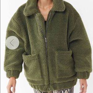 IAMGIA Olive Green Pixie Oversized Jacket